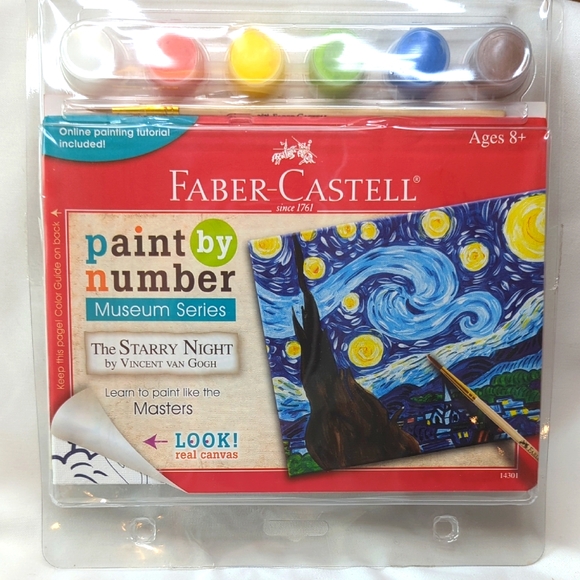 Faber-Casteel | Art | The Starry Night Museum Series Paint By Number ...